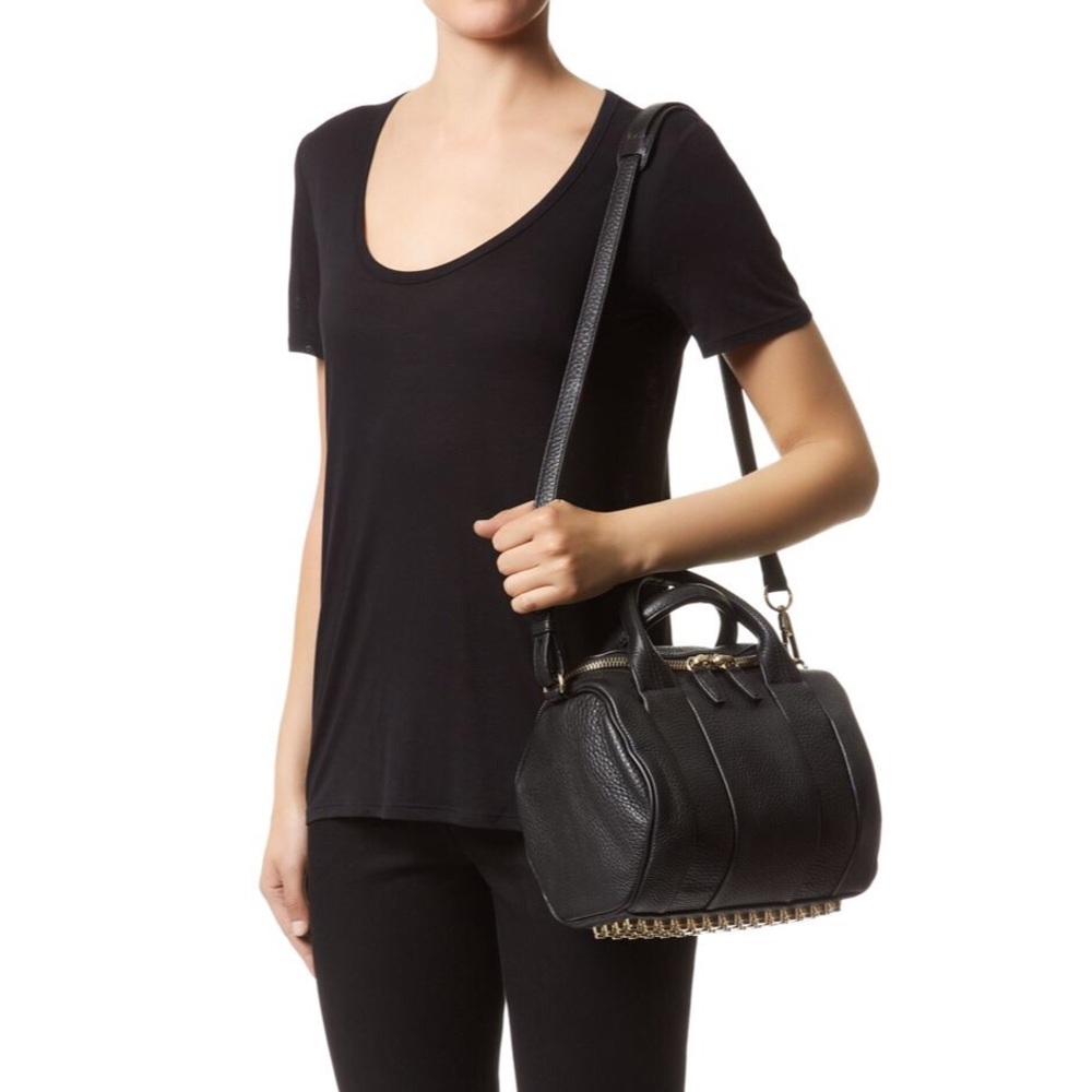 Alexander wang rockie studded bag